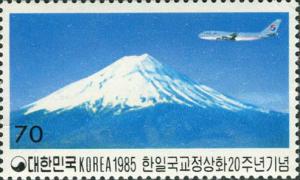 Colnect-2765-169-Mt-Fuji-and-Korean-Airlines-Jet.jpg