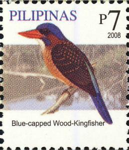 Colnect-2875-024-Blue-capped-Wood-Kingfisher.jpg