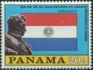 Colnect-2599-090-Bolivar-and-Paraguay-Flag.jpg