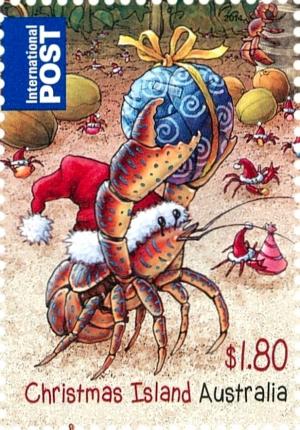 Colnect-2737-568-Crab-carrying-Christmas-Gift.jpg