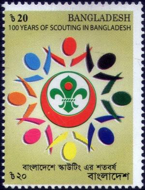 Colnect-3227-265-100th-Anniversary-of-Scouting-in-Bangladesh.jpg