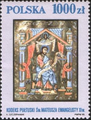 Colnect-1970-870-St-Matthew-Pultusk-Codex.jpg