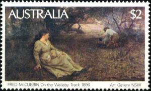 Colnect-4400-403-Fred-McCubbin-On-The-Wallaby-Track.jpg