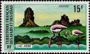 Colnect-792-332-Lake-Abbe-Flamingos-in-Swamp.jpg
