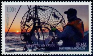 Colnect-878-937-Crab-Fisher-at-Sunset.jpg