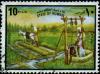 Colnect-2025-302-Water-Resources--Irrigation-with-donkey.jpg