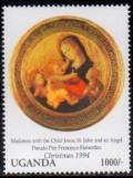 Colnect-5956-184-Madonna-with-the-Child-Jesus-St-John-and-an-Angel.jpg