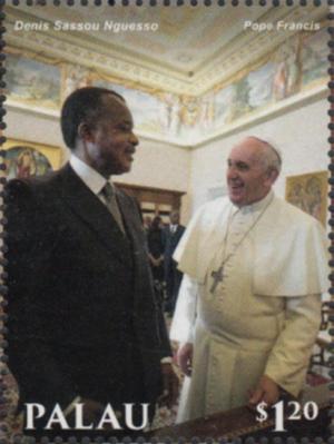 Colnect-4992-618-Pope-Francis---Denis-Sassou-Ngueso.jpg