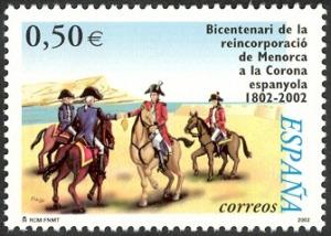 Colnect-595-604-Bicentenary-of-the-Reincorporation-of-Minorca-to-Spain.jpg