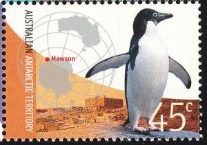 Colnect-813-155-Mawson-Station-Adelie-Penguin-Pygoscelis-adeliae.jpg
