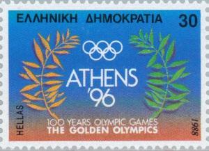 Colnect-177-060-Seoul-1988---Emblem-of-the-Athens-Golden-Olympics.jpg
