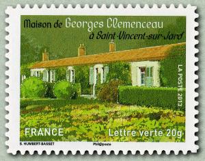 Colnect-1815-735-House-of-Georges-Clemenceau-St-Vincent-sur-%E2%80%8B%E2%80%8BJard.jpg