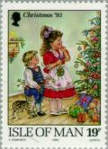 Colnect-124-930-Children-and-Christmas-Tree.jpg