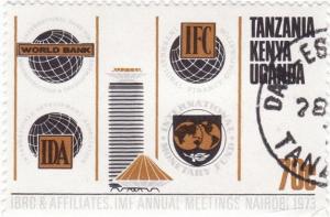 Colnect-1093-286-Kenyatta-conference-center-Nairobi-and-emblems.jpg