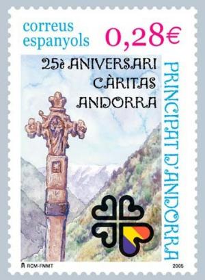 Colnect-709-612-25th-Anniversary-of-Caritas-Andorra.jpg