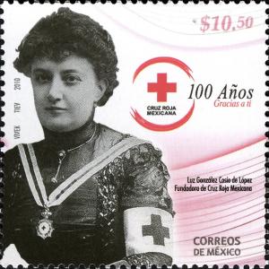 Colnect-4197-510--quot-Cruz-Roja-Mexicana-quot--100-Years-Thank-You.jpg