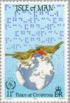 Colnect-124-627-European-Robins-on-Globe-and--Peace-and-Goodwill--in-braille.jpg