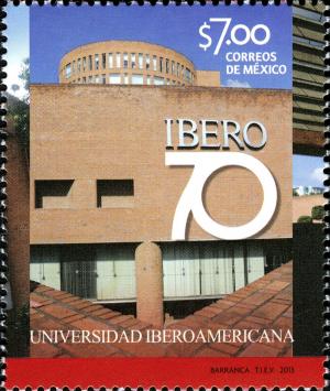 Colnect-3069-756-70th-Anniversary-of-the-Iberoamericana-University---Stamp-II.jpg