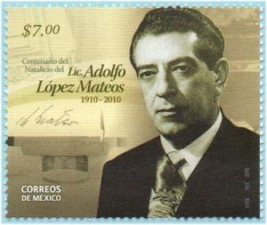 Colnect-503-203-Centenary-of-the-Birth-of-Adolfo-Lopez-Mateos.jpg
