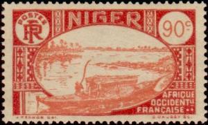 Colnect-852-948-Native-boat-on-the-Niger.jpg