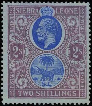 Colnect-1479-879-King-Georg-V-and-African-Elephant-Loxodonta-africana.jpg