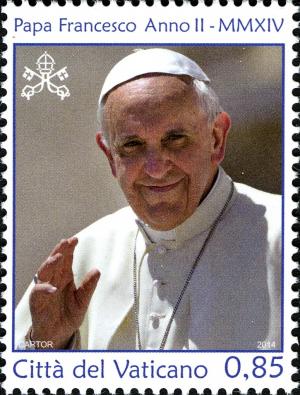 Colnect-2395-555-Pope-Francis-Year-II-MMXIV.jpg