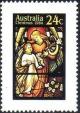 Colnect-963-045-Stained-glass-window-from-Australian-church-Angel---Child.jpg