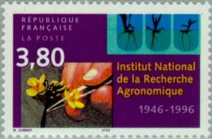 Colnect-146-399-National-Institute-of-Agronomic-Research-1946-1996-INRA.jpg