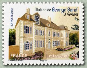 Colnect-1815-734-House-of-George-Sand-in-Nohant.jpg