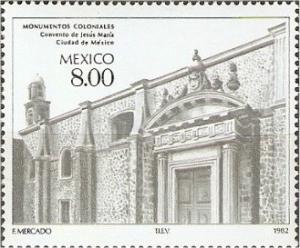 Colnect-2913-269-Convent-of-Jesus-Maria-Mexico-City.jpg