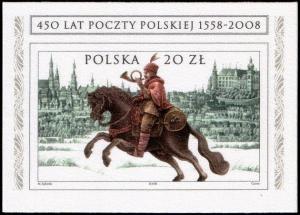 Colnect-3065-427-450-years-of-the-Polish-Post-1558-2008.jpg