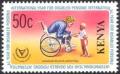 Colnect-2465-944-Wheelchair-invalid-and-child.jpg