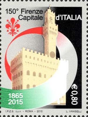 Colnect-4459-667-150th-anniversary-of-the-proclamation-of-Florence-as-the-cap.jpg