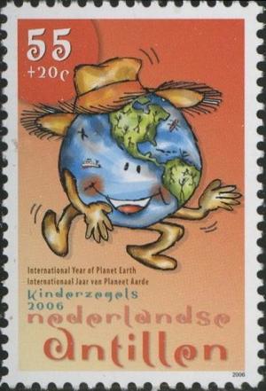 Colnect-1014-786-Hatted-globes-showing-North-and-South-America.jpg