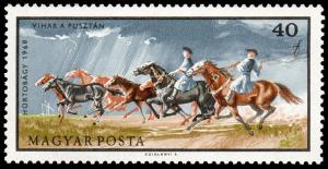 Colnect-887-078-Horses-in-storm.jpg