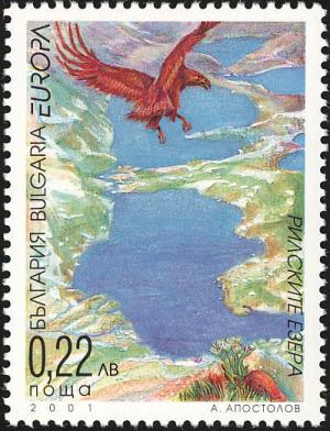 Colnect-1976-647-Golden-Eagle-Aquila-chrysaetos-Lakes-in-the-Rila-Mountain.jpg