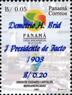 Colnect-3056-224-Demetrio-H-Brid-De-Facto-President.jpg