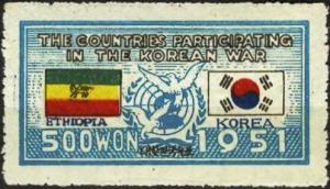 Colnect-1910-227-Ethiopia--amp--Korean-Flags.jpg