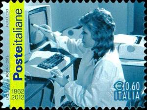 Colnect-5172-589-Italian-Mail-Service--Employer-working-at-computer.jpg