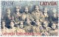 Colnect-2993-110-Latvian-Riflemen--ndash--100-nbsp-.jpg