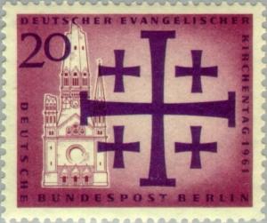 Colnect-154-958-Ruins-of-the-Kaiser-Wilhelm-Memorial-Church-five-crosses.jpg
