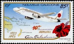 Colnect-1146-657-Aircraft-in-flight-card-and-flower.jpg