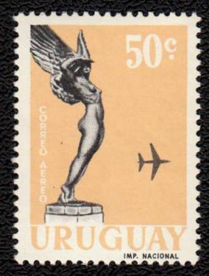 Colnect-2217-218-Monument--quot-Winged-Goddess-quot--and-airplane.jpg