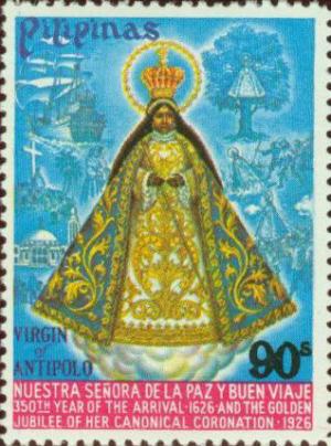 Colnect-2919-645-Coronation-of-Virgin-of-Antipolo---50th-Anniversary.jpg