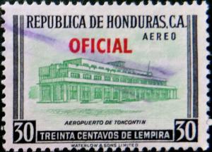 Colnect-2924-276-Toncontin-Airport-overprinted.jpg