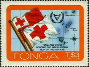 Colnect-5531-798-Flags-in-front-of-Tonga-map.jpg