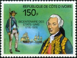 Colnect-1051-004-Bicentennial-of-the-United-States---Admiral-d-Estaing-and-Fr.jpg