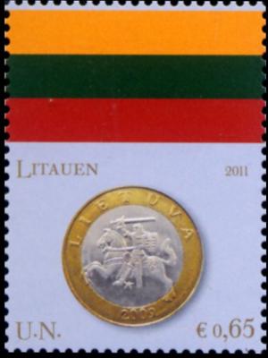 Colnect-2677-108-Flag-of-Lithuania-and-2-litas-coin.jpg