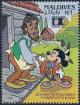 Colnect-4869-995-Mickey-as-indian-with-Jean-Baptiste-Pointe-du-Sable-founder.jpg