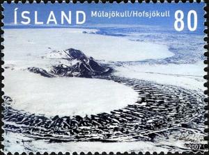 Colnect-5063-649-Glaciers-in-Iceland---M%C3%BAlaj%C3%B6kull-Hofsj%C3%B6kull.jpg